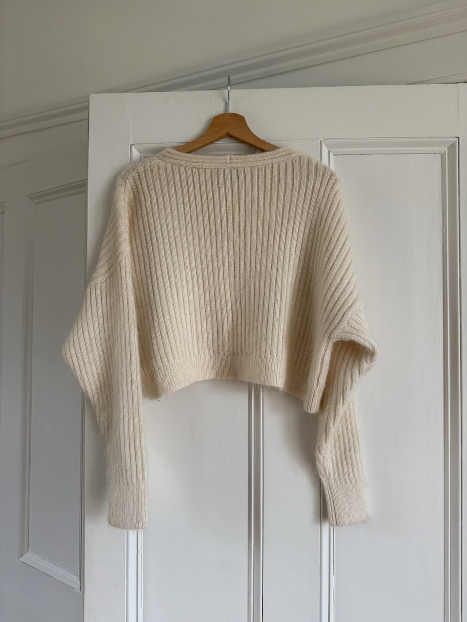 3.1 Phillip Lim ivory mohair blend cropped jumper Palace of Nowhere