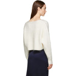 3.1 Phillip Lim ivory mohair blend cropped jumper Palace of Nowhere