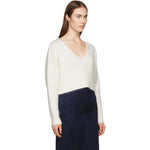 3.1 Phillip Lim ivory mohair blend cropped jumper Palace of Nowhere