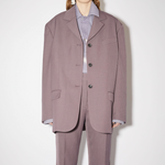 Acne Studios oversized mauve blazer at Palace of Nowhere