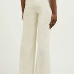 Alexa Chung ivory cotton boucle 'Francoise' pants Palace of Nowhere