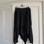 All Saints black pleated 'Kat' midi skirt Palace of Nowhere