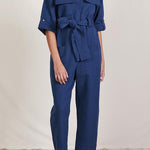 Apiece Apart 'Kiva' utility linen blend jumpsuit Palace of Nowhere