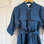 Apiece Apart 'Kiva' utility linen blend jumpsuit Palace of Nowhere