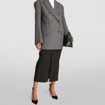 Aquazzura black suede bow tie heels Palace of Nowhere