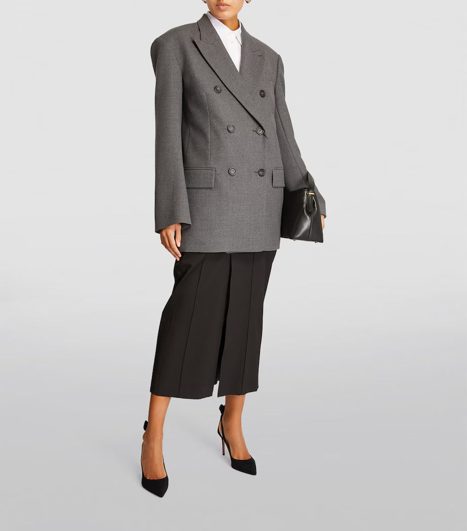 Aquazzura black suede bow tie heels Palace of Nowhere