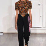 Ashley Williams tiger print top SS18 at Palace of Nowhere