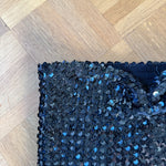 Black sequin bandeau top Palace of Nowhere