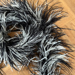Black & white ostrich feather boa Palace of Nowhere