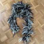 Black & white ostrich feather boa Palace of Nowhere