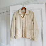 Bode ecru scalloped acorn shirt/ light jacket at Palace of Nowhere