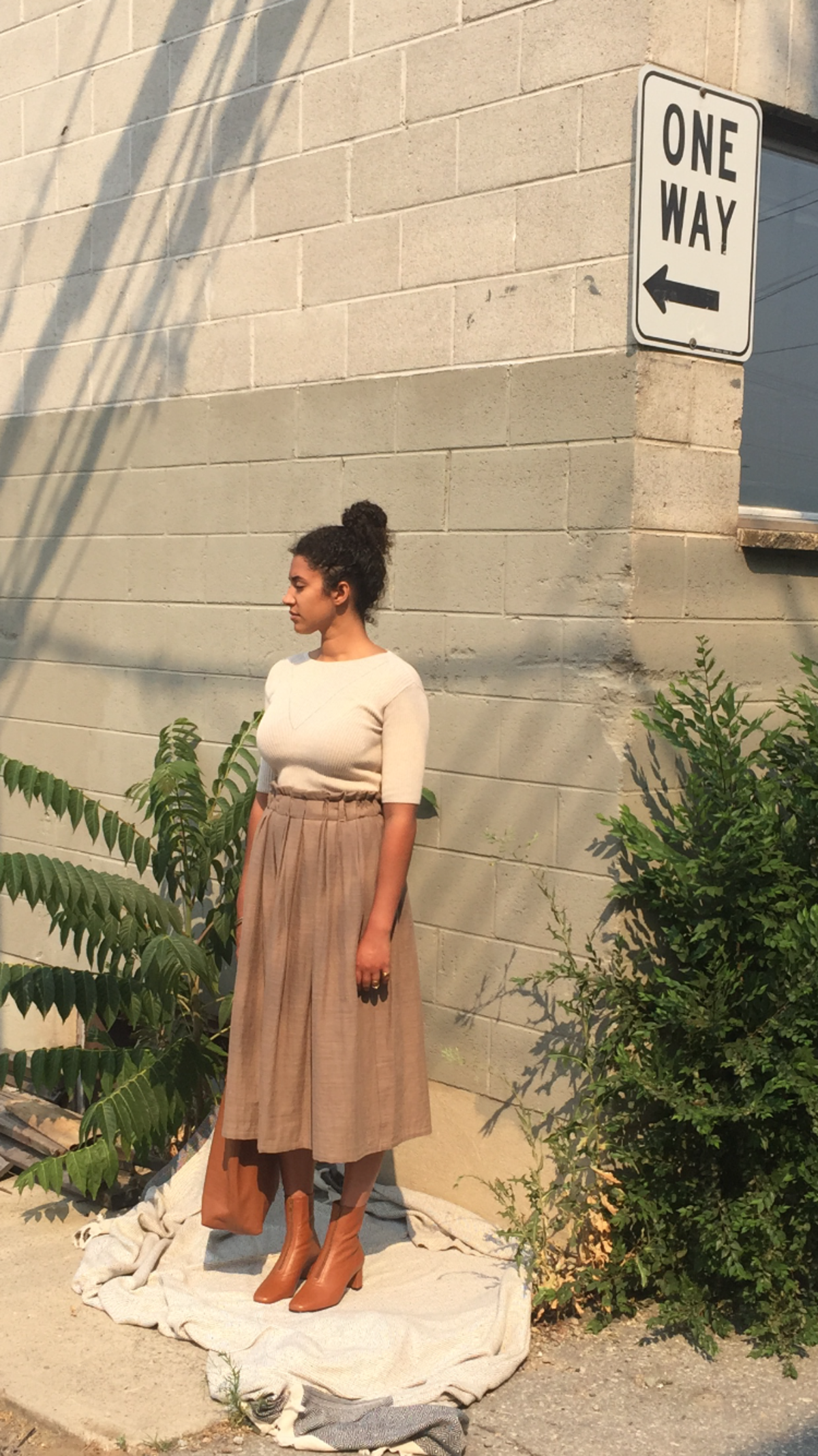 By Far Neva caramel leather ankle boots at Palace of Nowhere