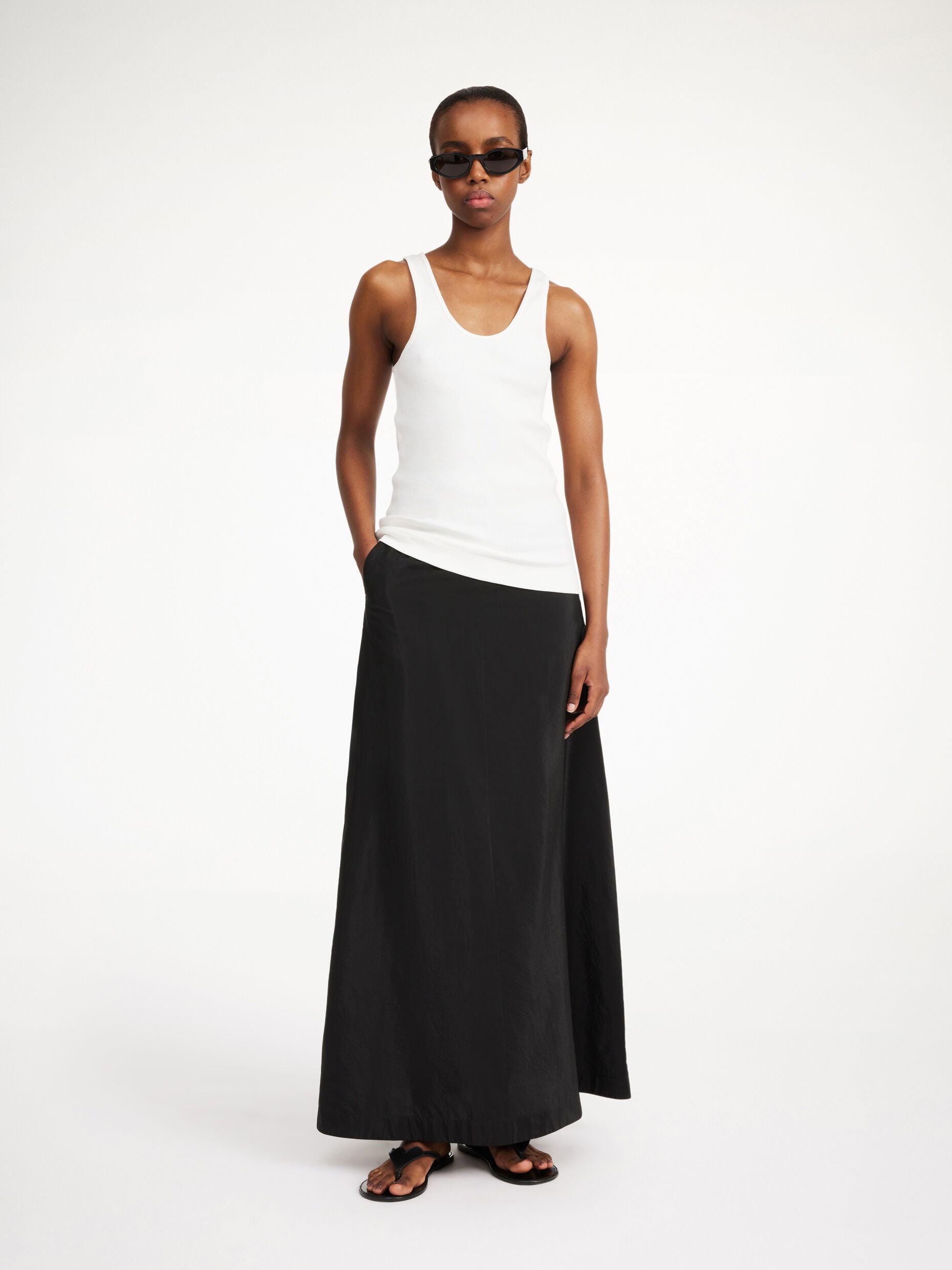 By Malene Birger 'Isoldas' black maxi skirt Palace of Nowhere