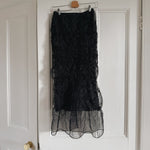 Cecilie Bahnsen embroidered black Universe skirt Palace of Nowhere