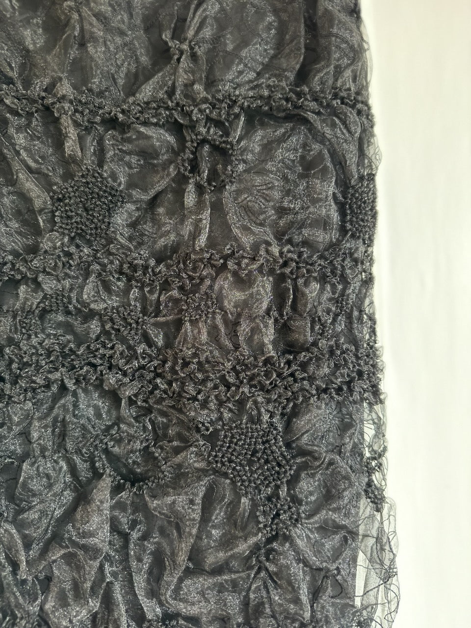 Cecilie Bahnsen embroidered black Universe skirt Palace of Nowhere