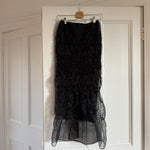 Cecilie Bahnsen embroidered black Universe skirt Palace of Nowhere