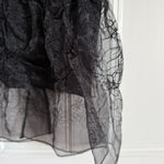 Cecilie Bahnsen embroidered black Universe skirt Palace of Nowhere