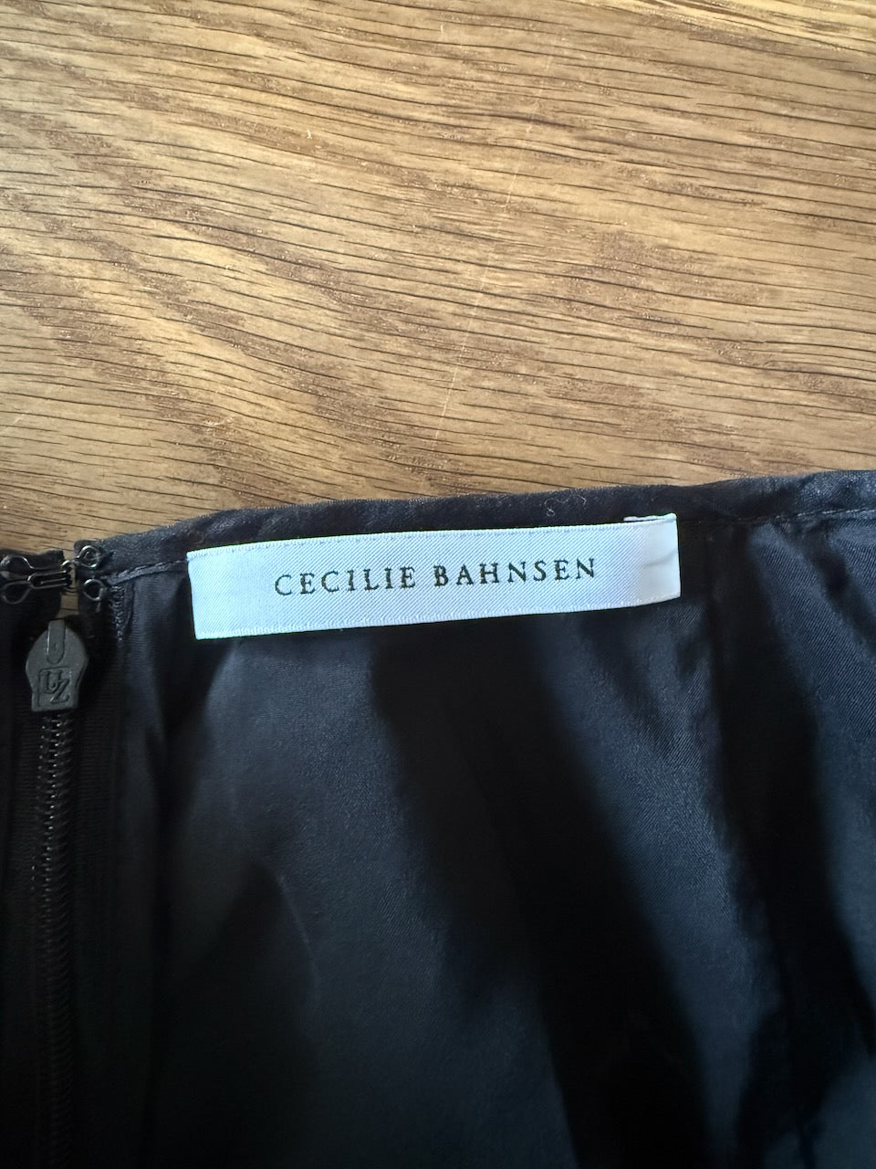 Cecilie Bahnsen embroidered black Universe skirt Palace of Nowhere