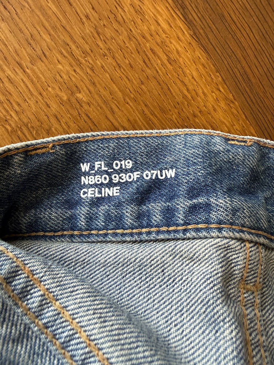 Celine 'Jane' flare jeans in union wash Palace of Nowhere