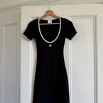 Courreges scoop neck monochrome mini dress Palace of Nowhere