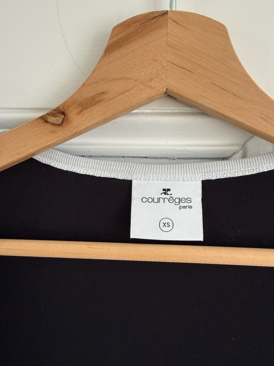 Courreges scoop neck monochrome mini dress Palace of Nowhere