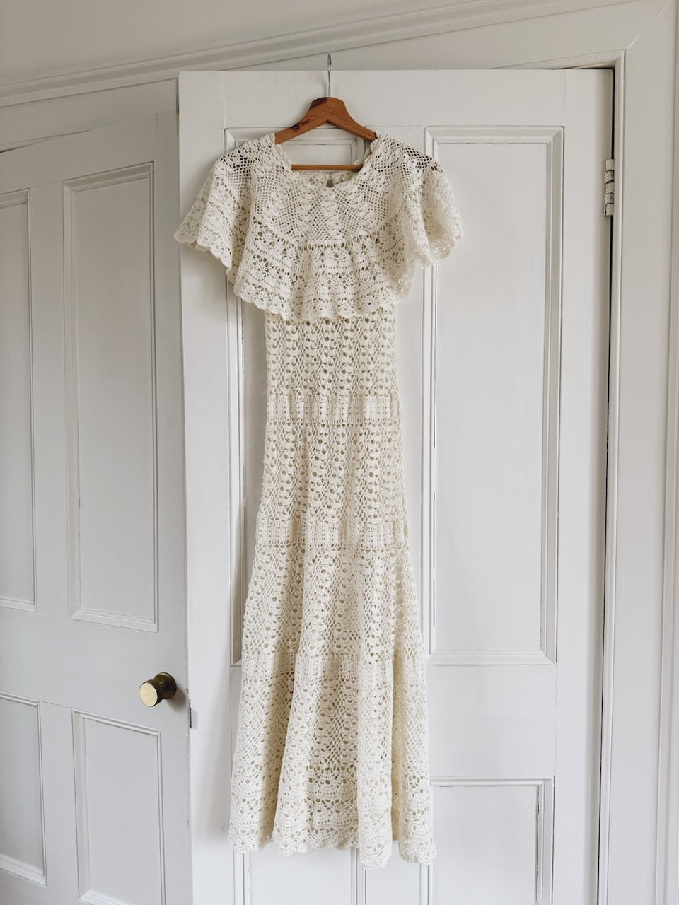 Doen heirloom 'Raphaelle' handmade crochet maxi dress Palace of Nowhere