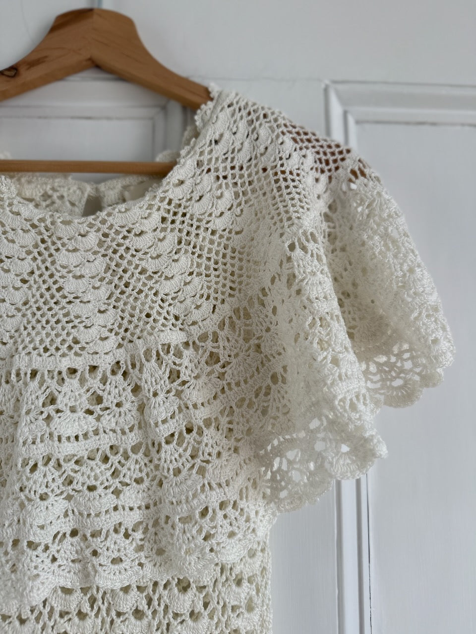 Doen heirloom 'Raphaelle' handmade crochet maxi dress Palace of Nowhere