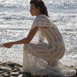 Doen heirloom 'Raphaelle' handmade crochet maxi dress Palace of Nowhere