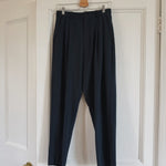 Erika Cavallini tailored grey slouchy cut wool blend trousers Palace of Nowhere