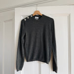 Ganni crystal embellished cashmere jumper Palace of Nowhere