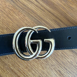 Gucci GG Marmont black leather belt Palace of Nowhere