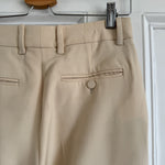 Gucci beige silk wool blend high-waisted flare trousers Palace of Nowhere