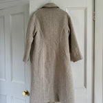 Mango oatmeal wool blend double breasted coat at Palace of Nowhere