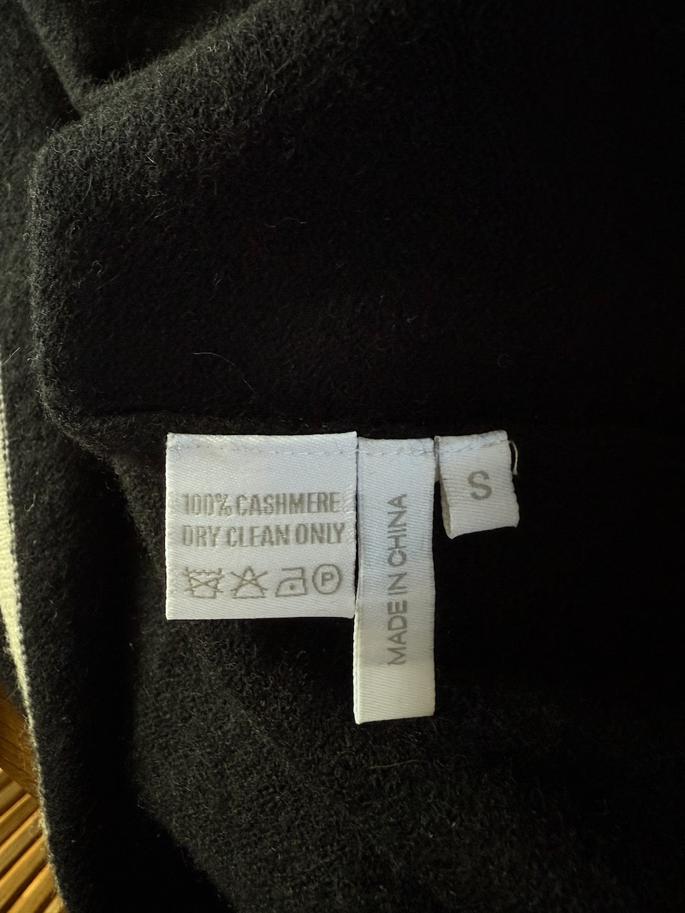 Madeleine Thompson contrast two-tone cashmere jumper Palace of Nowhere