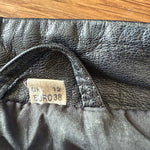 Vintage late 70s black leather jacket Palace of Nowhere