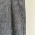 Isabel Marant Etoile charcoal grey checked wool blend 'Noah' trousers Palace of Nowhere