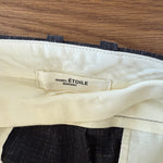 Isabel Marant Etoile charcoal grey checked wool blend 'Noah' trousers Palace of Nowhere