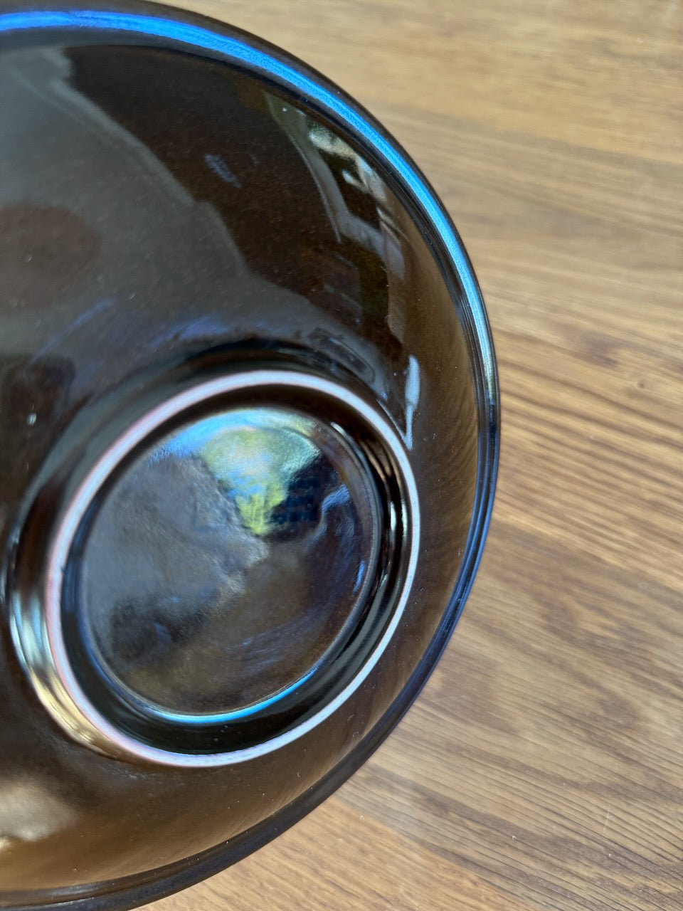 Vintage 70s Purbeck studio pottery patterned glazed bowl Palace of Nowhere