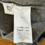 Ganni grey cashmere crystal embellished jumper palace of nowhere