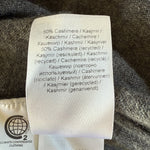 Ganni grey cashmere crystal embellished jumper palace of nowhere