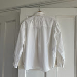 Miu Miu SS18 graphic alphabet motif white cotton shirt Palace of Nowhere