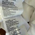 Miu Miu SS18 graphic alphabet motif white cotton shirt Palace of Nowhere