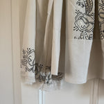 Vintage embroidered wide sleeve folk blouse Palace of Nowhere