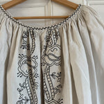 Vintage embroidered wide sleeve folk blouse Palace of Nowhere
