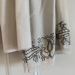 Vintage embroidered wide sleeve folk blouse Palace of Nowhere
