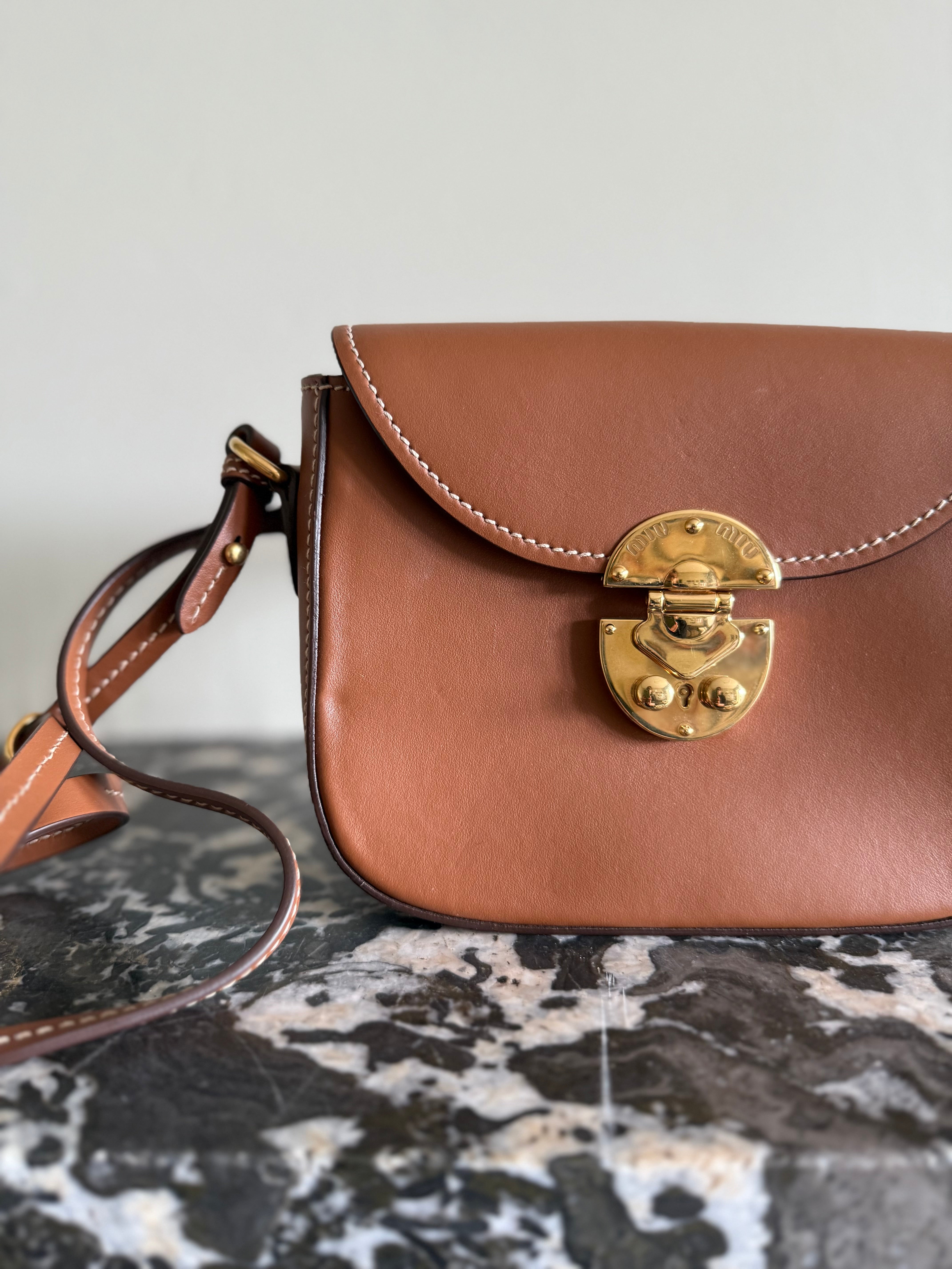 Miu Miu leather City crossbody bag – Palace of Nowhere