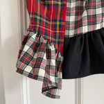 Isa Arfen AW18 wool plaid bustier top Palace of Nowhere