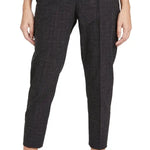 Isabel Marant Etoile charcoal grey checked wool blend 'Noah' trousers Palace of Nowhere