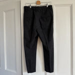 Isabel Marant Etoile charcoal grey checked wool blend 'Noah' trousers Palace of Nowhere