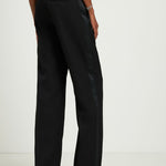 Isabel Marant 'Scarly' satin-tape wide leg wool pants Palace of Nowhere